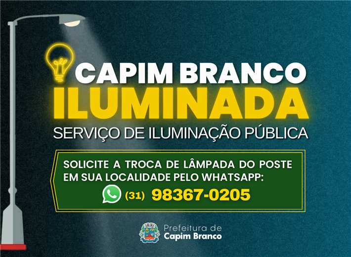 ILUMINAÇÃO PÚBLICA